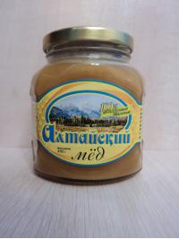Мед алтайский,в стекле